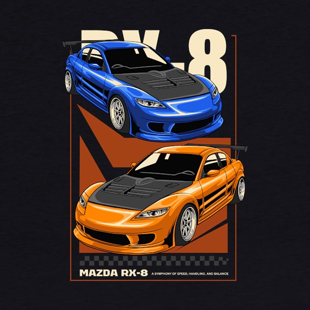 Dashing Mazda RX-8 by Harrisaputra